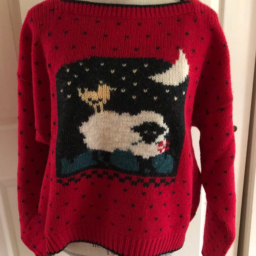 Vintage Woolrich Sheep Sweater XL
